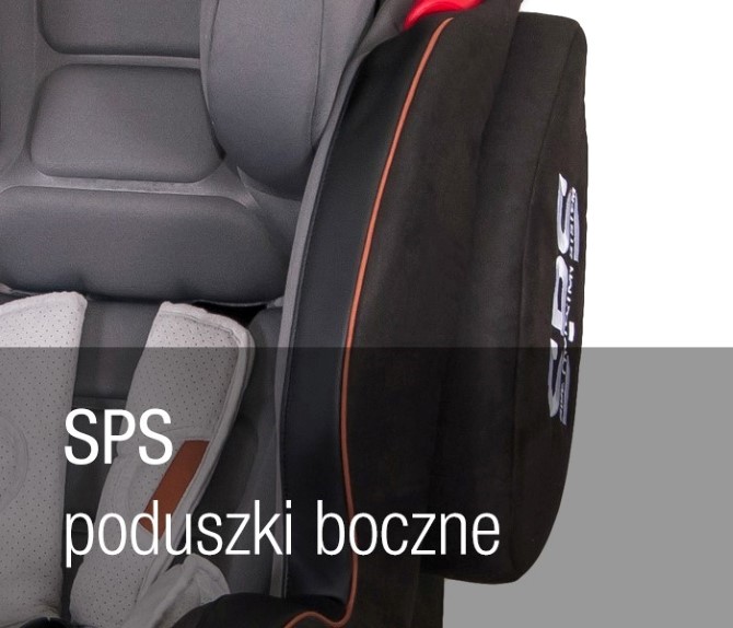 Fotelik samochodowy szary ZENITH CONECO 9-25
