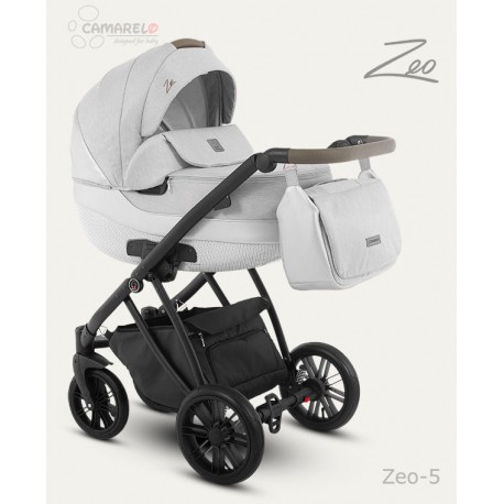Camarelo Zeo wózek dziecięcy wielofunkcyjny 2w1 Biało Szary