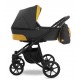 wózek dziecięcy wielofunkcyjny  Ollio Camarelo 4w1 czarno żółty kolorystyka