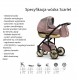 Wózek dziecięcy wielofunkcyjny Scarlet Wiejar 3w1