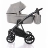 Ekskluzywny wózek INVICTUS 2.0 3w1 szary