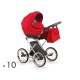 klasyczny Wózek dziecięcy PARRILLA Lonex 2w1 czerwony wybór kolorów 