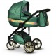 ❤️ Wózek dziecięcy wielofunkcyjny Malachit Wiejar 4w1 zielono złoty green gold pram stroller 