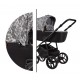 Wielofunkcyjny wózek dziecięcy La Noche Baby Merc 4w1 ciemny szary