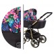 Ekskluzywny wózek dziecięcy La Noche Limited Edition Baby Merc 2w1 czarny zloty