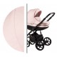Wózek dziecięcy Faster 3 Style Baby Merc wielofunkcyjny różowy na szarej ramie 3w1