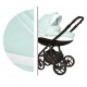 Wózek dziecięcy Faster 3 Style Baby Merc wielofunkcyjny jasny szary na czarnej ramie  3w1
