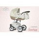 Wózek dziecięcy Modo Sunrise Wiejar wielofunkcyjny 4w1 MODO exclusive z bazą DOCK isofix creamy pram  stylish stroller
