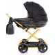Wózek dla lalek duży składany  Saphire Mini czarny dży wózek porządny