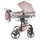 ❤️ Wózek Junama Diamond Heart  4w1 różowy dziewczynka najmodniejsze wózki dziecięce