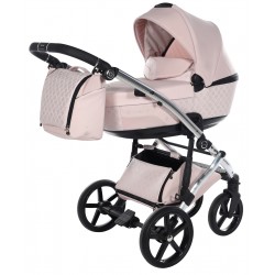 TAKO Imperial New wózek dziecięcy 3w1 ❤️  jasny różowy fotelik KITE 15 tako imperial new prams pink silver