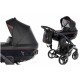 Junama Sport 2w1 ➡️ czarny 03  wózek dziecięcy  black pram stroller junama sport