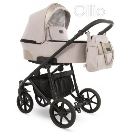 beżowy wózek dziecięcy Ollio wielofunkcyjny Camarelo 3w1 