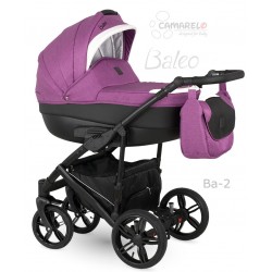 Baleo Camarelo wózek dziecięcy  fuksja fiolet wielofunkcyjny 3w1 Wyprzedaż 