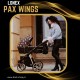 ⭐ Czarny wózek dziecięcy ze złotymi skrzydłami lonex pax wings black gold prams