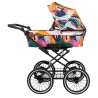 wózek KUNERT Romantic 3w1 fotelik PIXEL kolorowy print