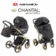 ✔️ Adamex Chantal Special Edition wózek 3w1 dziecięcy czarno złoty 