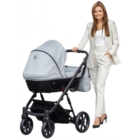  ✔️ Ivento wózek dziecięcy 3w1 Kunert 06 Eco Dove Grey