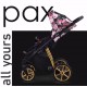 LONEX PAX ROSE wózek 4w1 wyjątkowo piękny Wózek dziecięcy wielofunkcyjny  w kwiaty fotelik baza