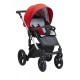 Paradise Baby Wózek wielofunkcyjny Euforia Premium  2w1 czerwony czarny wózek
