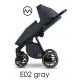 Wózek dziecięcy  Pax Eko Lonex zestaw 3w1 szary gray