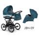 Wózek dziecięcy w stylu retro Julia Baronessa Lonex niebieski morski