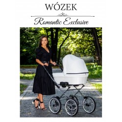Kunert Romantic Exclusive 2w1 ❤️ wózek dziecięcy retro głęboki gondola smukłe koła pompowane retro