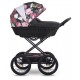 ❤️ Lonex Retro Garden wózek dziecięcy w kwiaty czarny floral pram flowers stroller