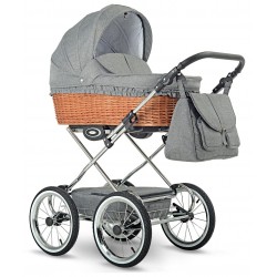Lonex Classic Retro wózek dla dziecka 3w1 gondola ❤️  klassischer Kinderwagen classic baby stroller  cochecito