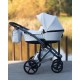 TAKO Imperial New 4w1wózek wielofunkcyjny z fotelikiem i bazą avionaut  tako prams white 4in1