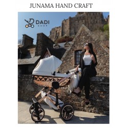 ❤️  Junama Hand Craft wózek 4w1 poussette junama kinderwagen rose gold miedziany 