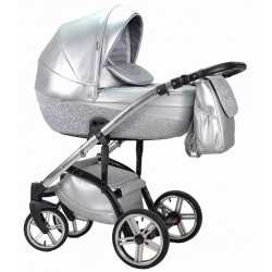 ❤️ wózek Wiejar Diamond  2w1 modny wózek dziecięcy srebrny