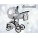 ❤️ wózek Wiejar Diamond  2w1 modny wózek dziecięcy srebrny