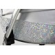 ❤️ wózek dla noworodka  Wiejar Modo Diamond  3w1 z fotelikiem luxury baby pram glitter silver