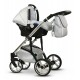 ❤️ wózek dla noworodka  Wiejar Modo Diamond  3w1 z fotelikiem luxury baby pram glitter silver