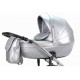 ❤️ wózek dla noworodka  Wiejar Modo Diamond  3w1 z fotelikiem luxury baby pram glitter silver