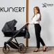 ❤️ Kunert Ivento Premium gondola wózek dziecięcy czarny złota rama