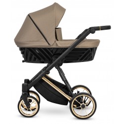 Kunert Ivento Premium  wózek głęboki dziecięcy beż  1w1 10 Caramel Macchiato 