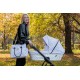❤️ Kunert Ivento Premium 2w1 wózek dziecięcy wielofunkcyjny 01 White Style