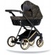 ❤️ Kunert Ivento Premium 2w1 wózek dla dziecka czarno złoty 02 black style