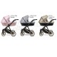 Kunert Ivento Premium  1w1 gondola wózek dla dziecka niemowlaka 14 eco grey metalic 