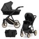  Kunert Ivento Premium 2w1 wózek dziecięcy  czarno złoty 07 Black Pearl 