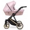Kunert Ivento Premium Wózek dziecięcy gondola i fotelik 2w1 Eco Pink Metalic