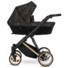 Kunert Ivento Premium Wózek dziecięcy wielofunkcyjny 3w1 TRIX 02 czarny
