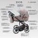 Adamex Zico ✅ wózek dziecięcy 2w1 Tk 60 szary gondola spacerówka