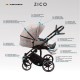 Adamex Zico ✅ wózek dziecięcy 2w1 Tk 60 szary gondola spacerówka