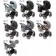  Adamex Zico 3w1 wózek dla dziecka szary tk 60 fotelik cosmo