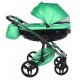 ❤️ Junama Diamond Fluo Line wózek dziecięcy zielony neon green 2w1