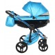 ❤️ Junama Diamond Fluo Line 3w1 wózek dziecięcy 12 neon blue niebieski