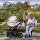 Camarelo Zeo ❤️ wózek dziecięcy 2w1 czarny ze złotym modny 18 